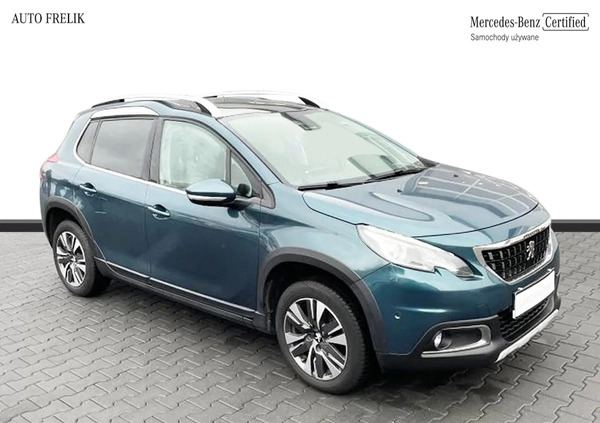 Peugeot 2008 cena 55900 przebieg: 104000, rok produkcji 2018 z Borne Sulinowo małe 137